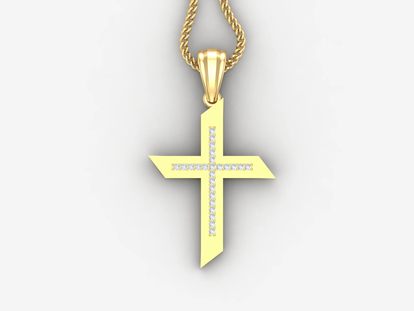 Cross Pendant Jesus Christ4CP001 3D Print Model .c4d .max .obj .3ds .fbx .stl .blend 