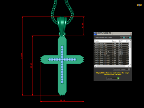 Cross Pendant Jesus Christ4CP002 3D प्रिंट मॉडल