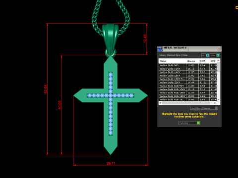Cross Pendant Jesus Christ4CP0011 3D 프린트 모델
