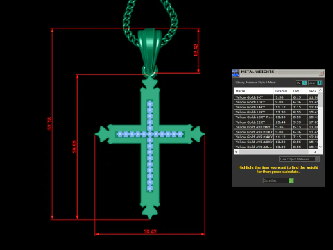 Cross Pendant Jesus Christ4CP0013 3D Print Model