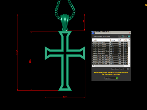 Cross Pendant Jesus Christ 4CP0049 3D Принт Модель