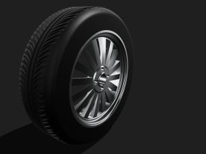 Wheel for a car 3D Model