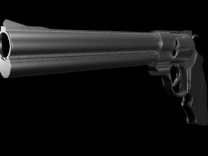 Revolver magnum 3D 模型