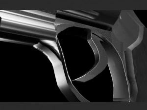 Revolver magnum 3D Model