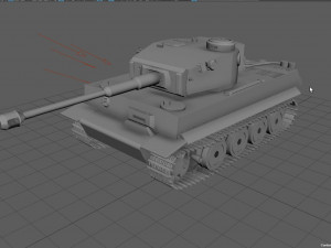 Tiger 3D मॉडल