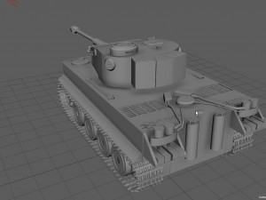 Tiger Modèle 3D