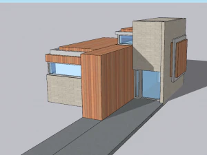 Modern House 2 3D Model