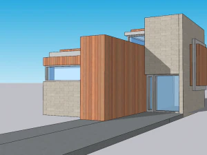Modern House 2 3D Model