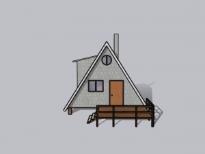 Stylized Small House 3D 모델