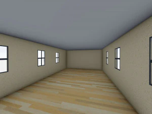 Stylized Small Cottage Low poly 3D Model