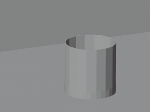 Glass mug Model 3D