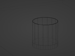 Glass mug Model 3D