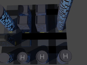 Night city 3D Модель