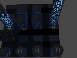 Night city 3D Модель