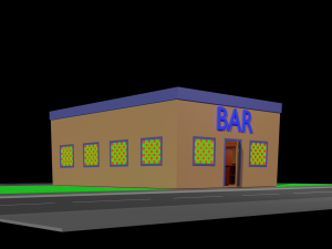 Bar Modelo 3D
