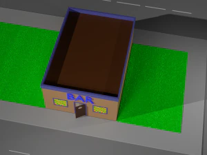 Bar 3D Model