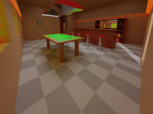 Bar 3D Model