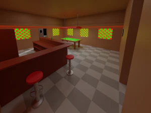 Bar 3D Model