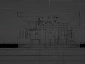 Bar 3D Model