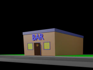 Bar 3D Model