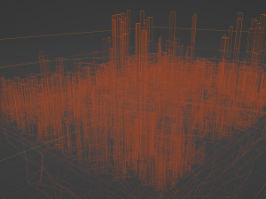 Floating city 3D 모델