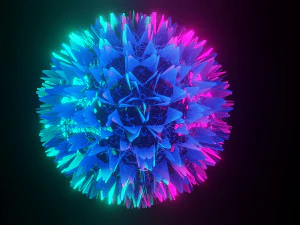 Animated ball 3D Model