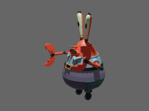 Imitation Krabs 3D Модель