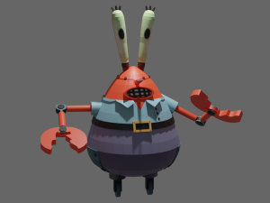 Imitation Krabs 3D Модель