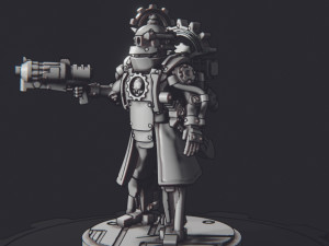 Praetorian Sergant 3D 프린트 모델