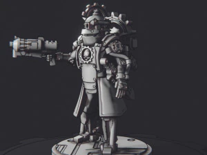 Praetorian Sergant 3D Print Model