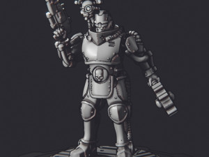 Praetorian Mechanic 3D प्रिंट मॉडल