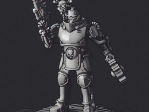 Praetorian Mechanic 3D Print Model