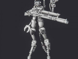 Praetorian Seeker 3Dプリントモデル