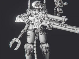 Praetorian Seeker 3D Print Model