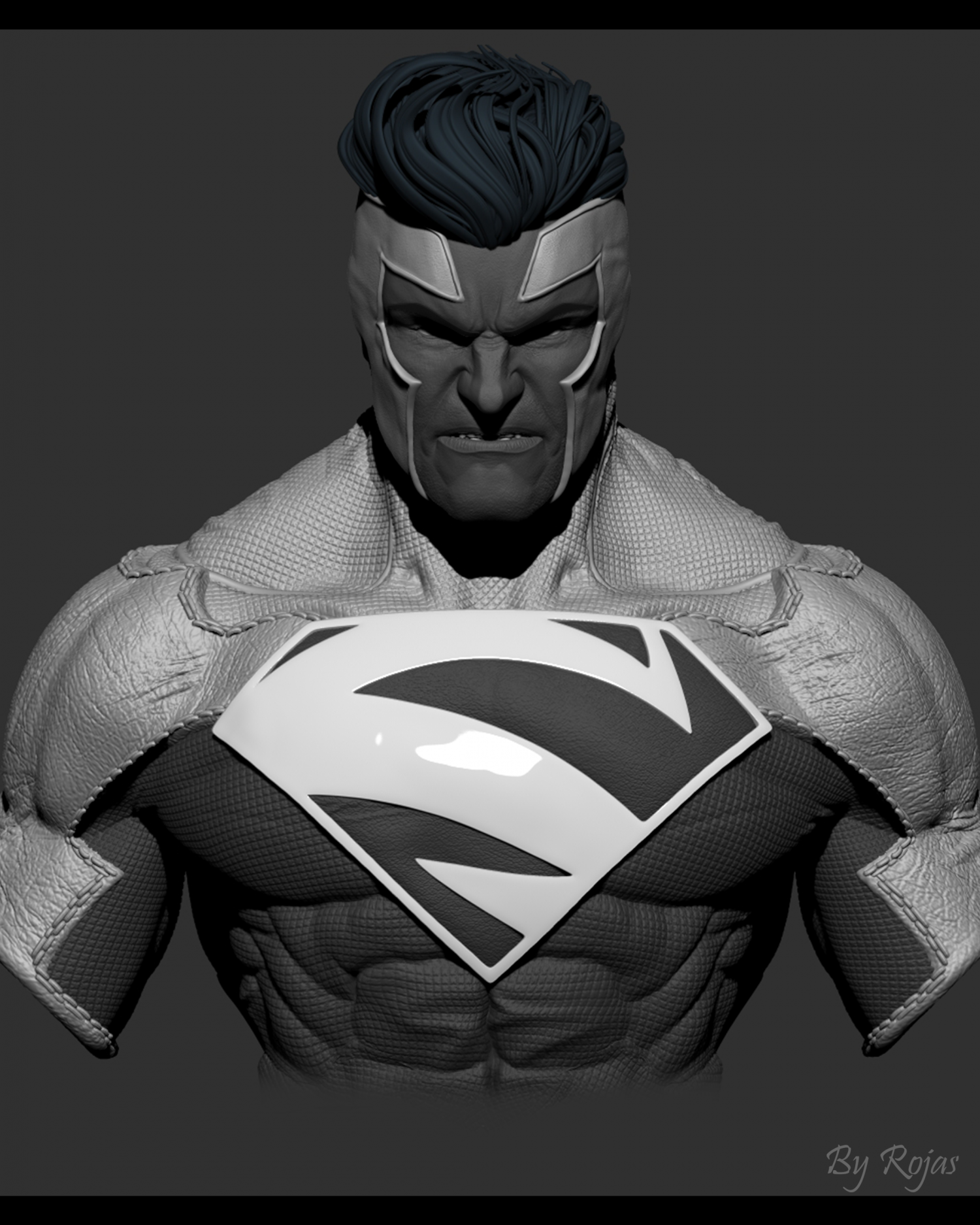 SUPERMAN 3D BASED on Behance
