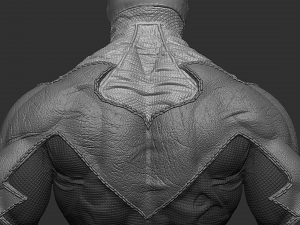 Superman bust model ready for printing 3D print model 3D Fan art 3Dプリントモデル