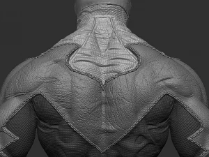 Superman bust model ready for printing 3D print model 3D Fan art 3D Print Model
