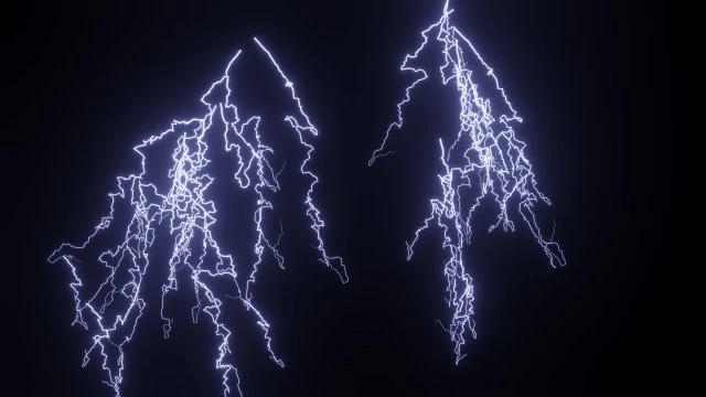 Молния CG Текстуры .c4d .max .obj .3ds .fbx .stl .blend 