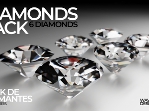DIAMONDS PACK Modèle 3D