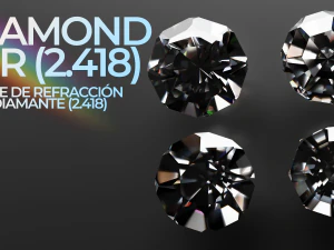 DIAMONDS PACK 3D Model
