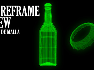 BEER BOTTLE 3D Модель