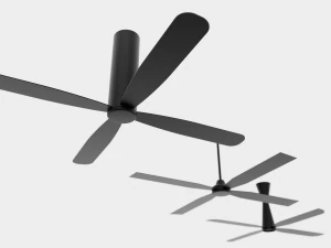 현대 팬 3D 모델
