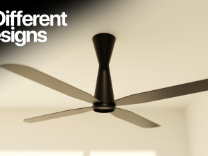 MODERN FANS 3D Модель