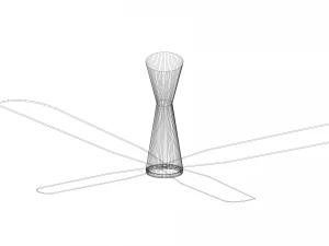MODERN FANS 3D Model