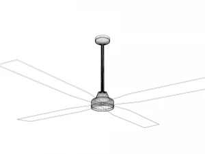 MODERN FANS 3D Model