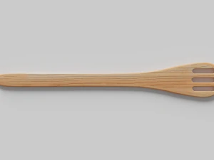 WOODEN CUTLERY PACK 3D Model