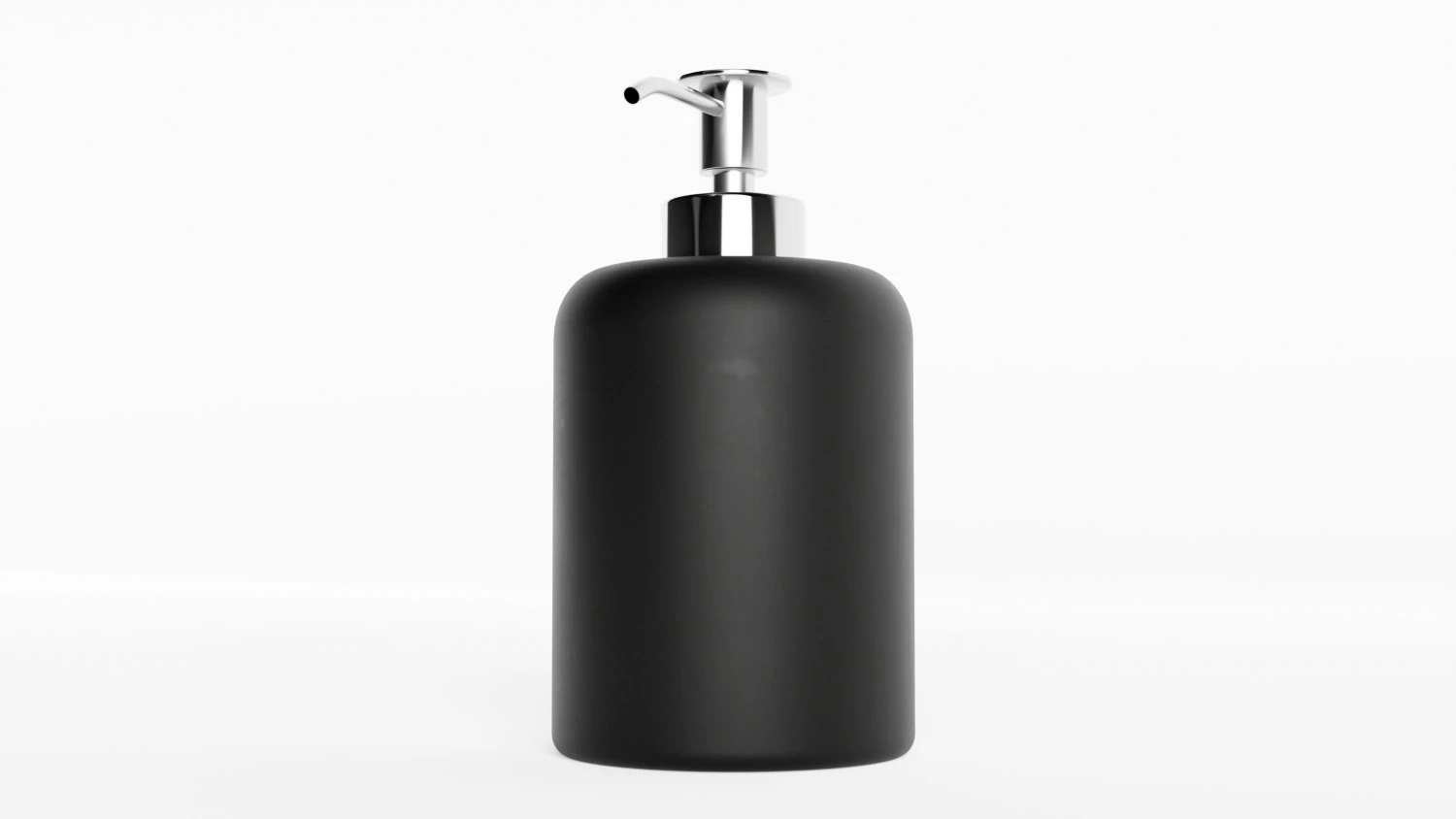 ROUND SOAP DISPENSER 3D Model .c4d .max .obj .3ds .fbx .stl .blend