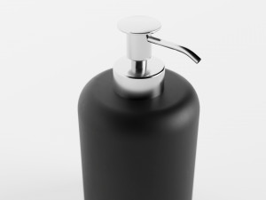 ROUND SOAP DISPENSER Modello 3D