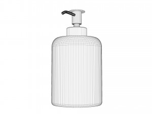 ROUND SOAP DISPENSER Modello 3D
