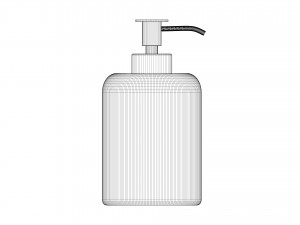 ROUND SOAP DISPENSER Modello 3D